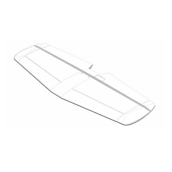 MPX1-00624 Multiplex Wing Set, FunRacer, White Multiplex