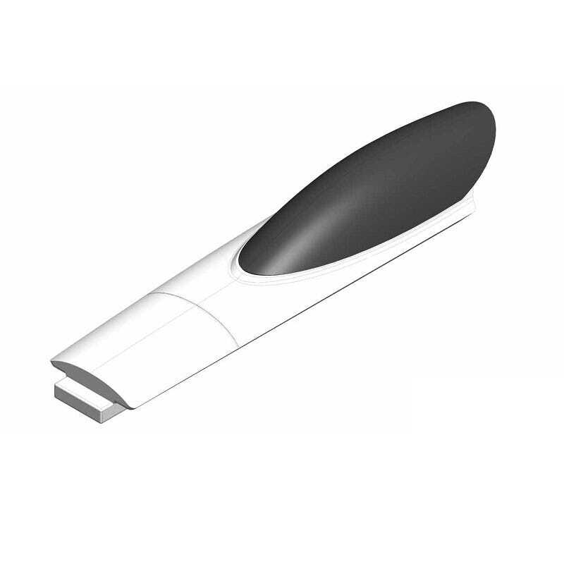 MPX1-00626 Multiplex Canopy, FunRacer, White Multiplex