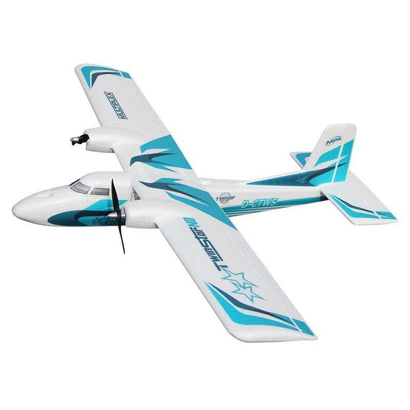 MPX1-00911 Multiplex TwinStar ND RC Plane, Receiver Ready, MPX1-00911