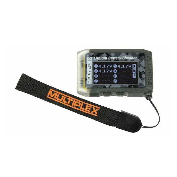 MPX1-00957 Multiplex Lithium Battery Checker and Model Finder Multiplex