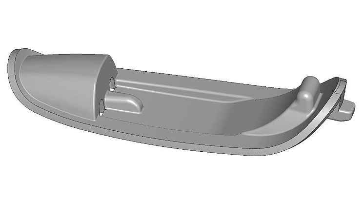 MPX1-01465 Multiplex Canopy Frame, Lentus Multiplex