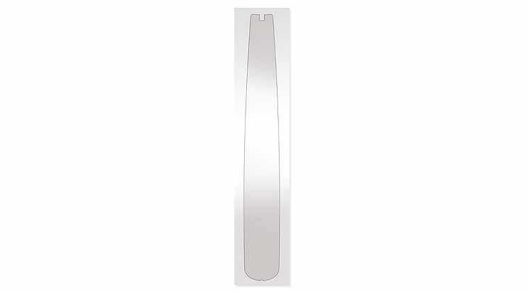 MPX1-01476 Multiplex Clear Fuselage Protection Sheet, Lentus Multiplex