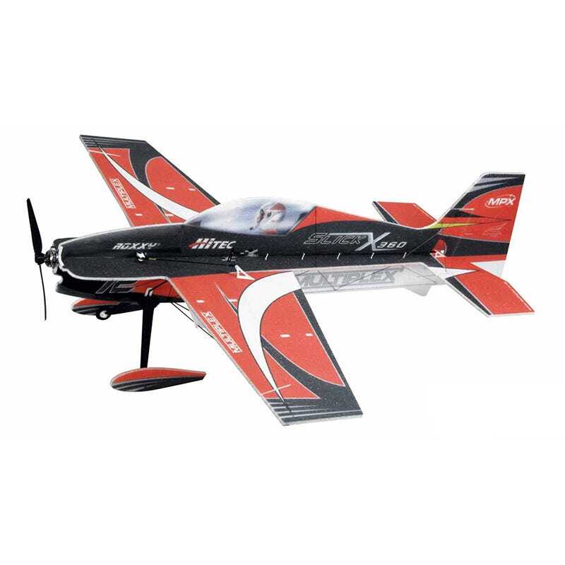 MPX1-01631 Multiplex Slick X360 Indoor Edition Aerobatic Kit, Red, MPX1-01631