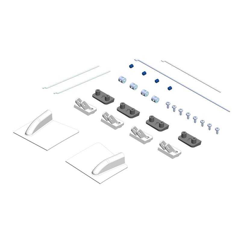 MPX1-01798 Multiplex Hardware Set, RaceWulf Multiplex