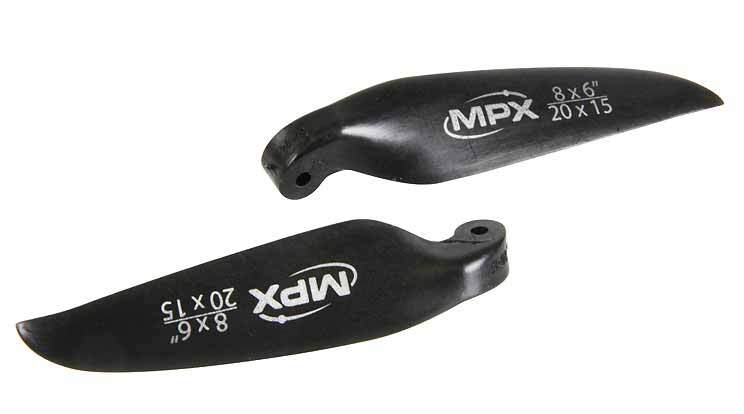 MPX1-01970 Multiplex 8x6 Propellers, Lentus Multiplex