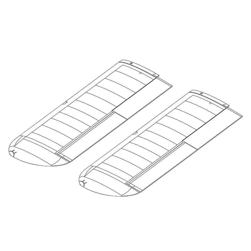 MPX1-02057 Multiplex Wing Set, FunCub XL ND Multiplex