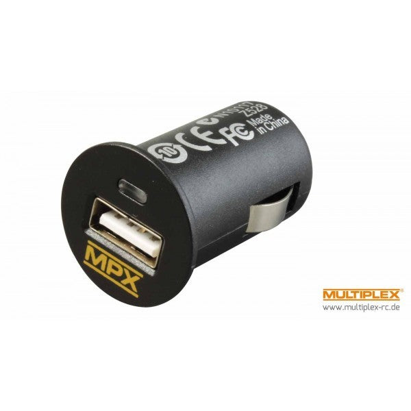 MPX145533 Multiplex Usb Plug Charger 12v Dc For Car Multiplex