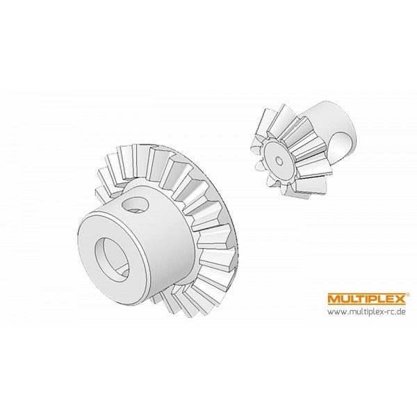 MPX223028 Multiplex Main Gear Wheel Set Funcopter Multiplex