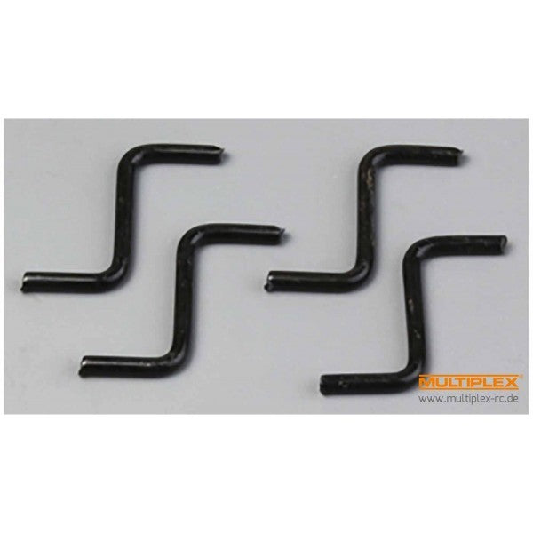 MPX223032 Multiplex Double-Bend Rod. 4 Pcs. Funcopter Multiplex