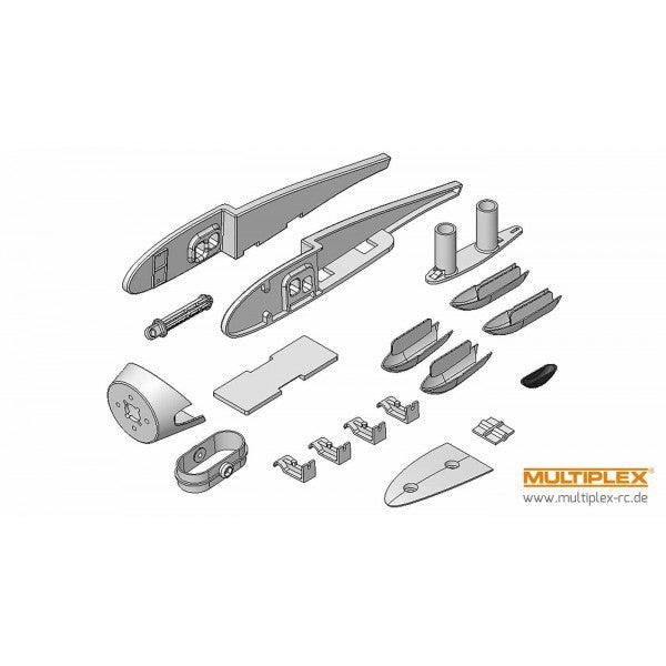 MPX224398 Multiplex Plastic Parts Heron Multiplex