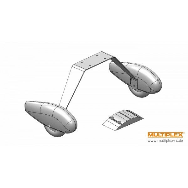 MPX224414 Multiplex Rockstar Undercarriage Multiplex