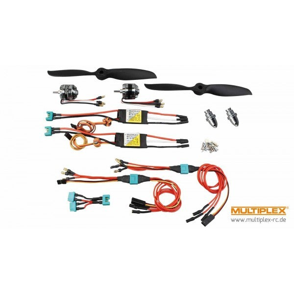 MPX332619 Multiplex Motorset Twinstar Bl Multiplex