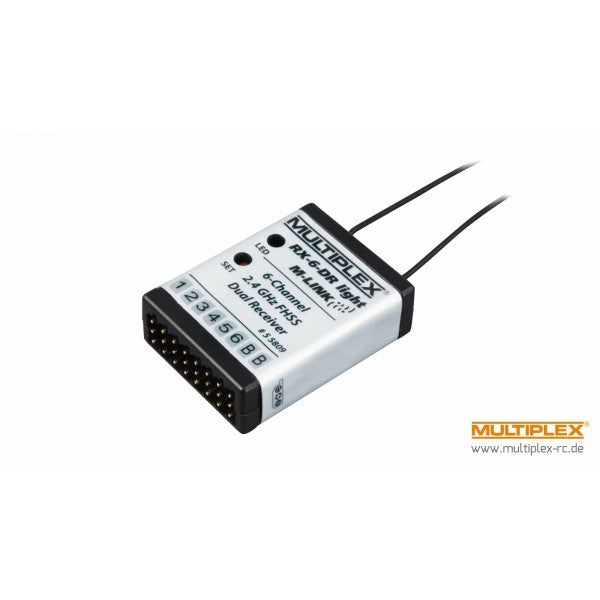 MPX55809 Multiplex Rx-6-Dr Light M-Link 2.4ghz Receiver Multiplex