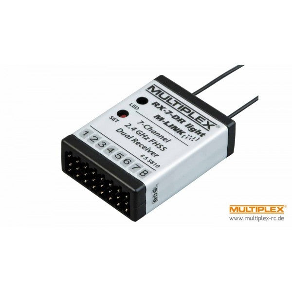 MPX55810 Multiplex Rx-7-Dr Light M-Link 2.4ghz Receiver Multiplex
