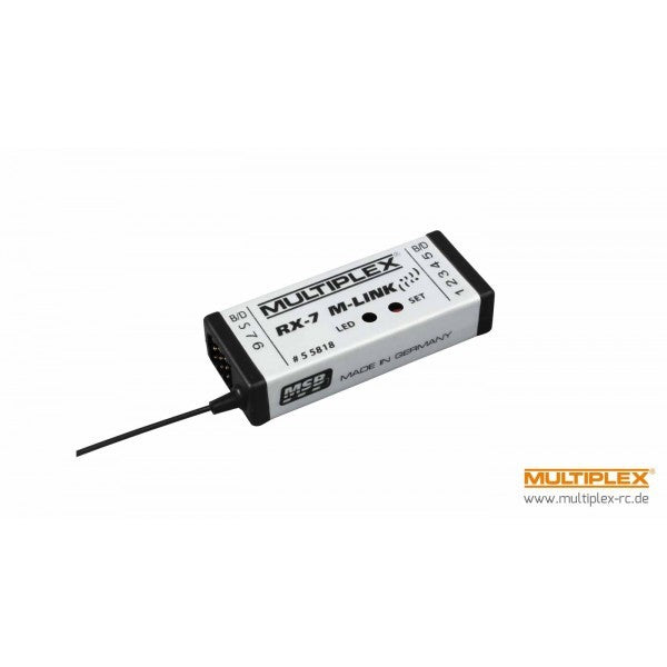 MPX55818 Multiplex Receiver Rx-7 M-Link 2.4 Ghz Multiplex