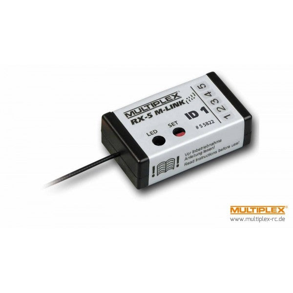 MPX55822 Multiplex Receiver Rx-5 M-Link Id 1 2.4 Ghz Multiplex