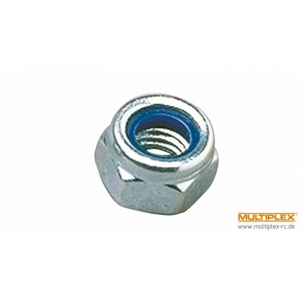 MPX682676 Multiplex Self-Locking Nuts M3 10 Pcs. Multiplex