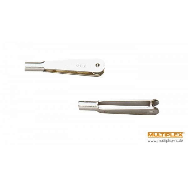 MPX702000 Multiplex Metal M2 Clevis 10 Pcs. Multiplex