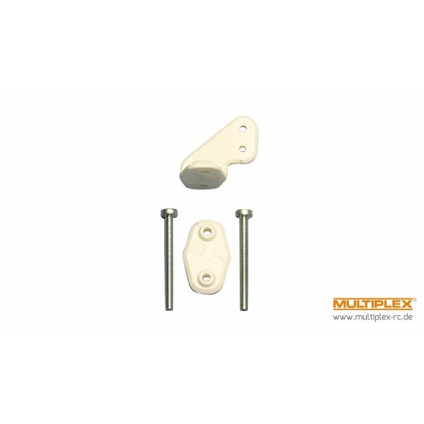 MPX703022 Multiplex Control Horn. Size 1. 2 Pcs. Multiplex