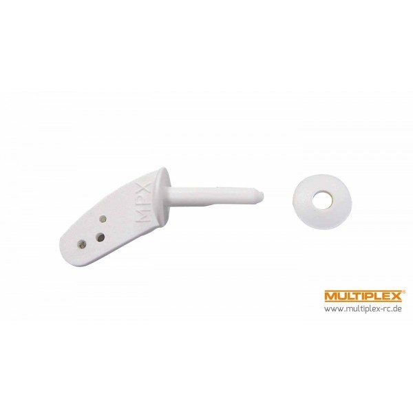 MPX703026 Multiplex Mini-Horn. Push/Glue Fit. 11 Mm. 6 Pcs. Multiplex