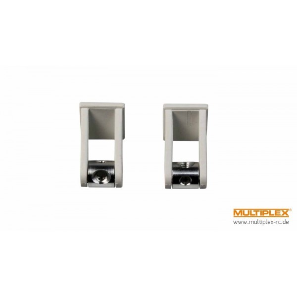 MPX703457 Multiplex Horn Twin And Pushrod Connector. 2 Pcs. Multiplex