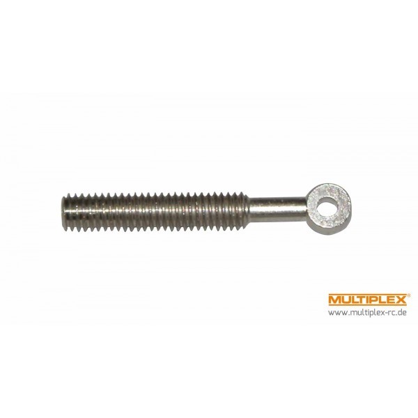 MPX713858 Multiplex Brass Ring-Screw M3 6 Pcs. Multiplex