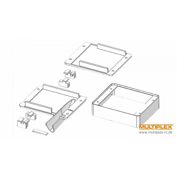 MPX85078 Multiplex Universal Servo Mount Multiplex