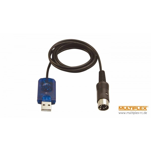 MPX85148 Multiplex Usb Pc Transmitter Cable For Evo & Cockpit Sx Multiplex