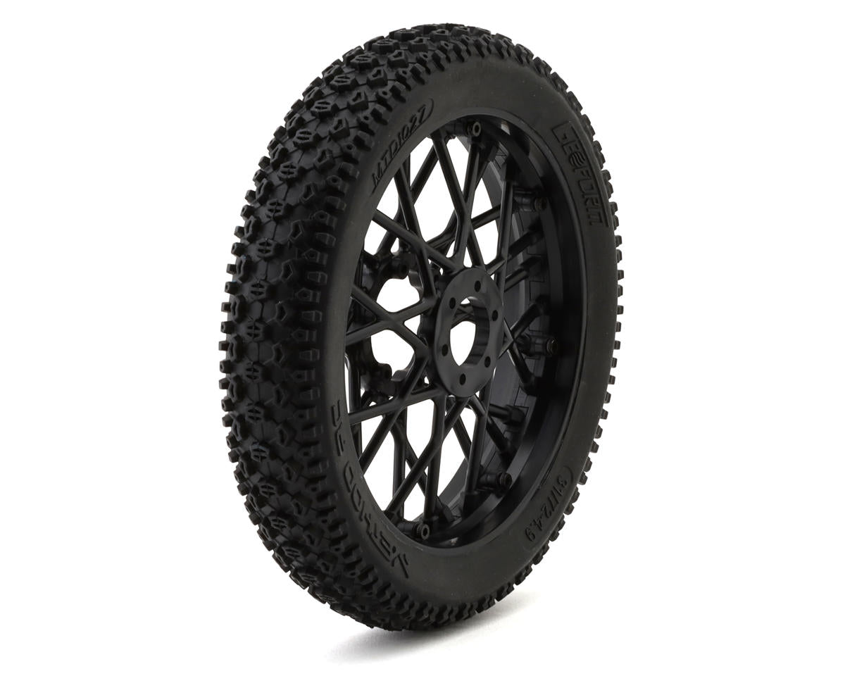 Method RC Geoform Front Wheel with Mounted Tyre, Losi Promoto-MX - MTD1027