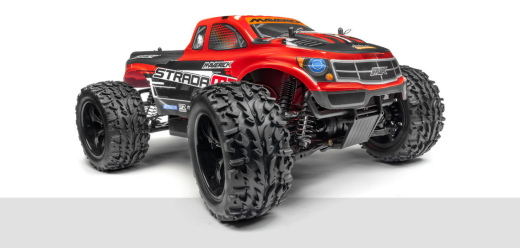 MV12623 Maverick Strada Red MT 1/10 4WD Brushless Electric Monster Truck MV12623