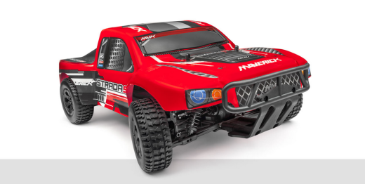 MV12625 Maverick Strada Red SC 1/10 4WD Brushless Electric Short Course Truck [MV12625] Maverick