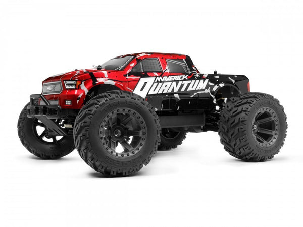 MV150102 Maverick Quantum MT 1/10 4WD Brushed Electric Monster Truck (Black/Red) [150102]