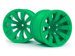 MV150249 Maverick Quantum+ XT 3.2in Wheel (Green/2pcs) [150249]