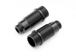 MV150262 Maverick Aluminum Shock Body Set (Black/2pcs) [150262]