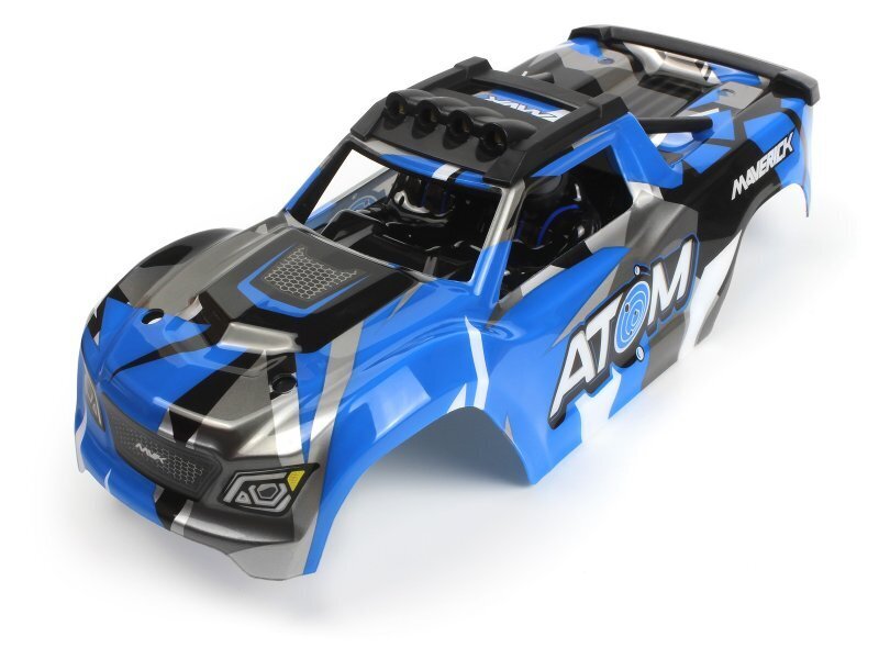 MV150531 Maverick Atom Assembled Bodyshell (Blue)