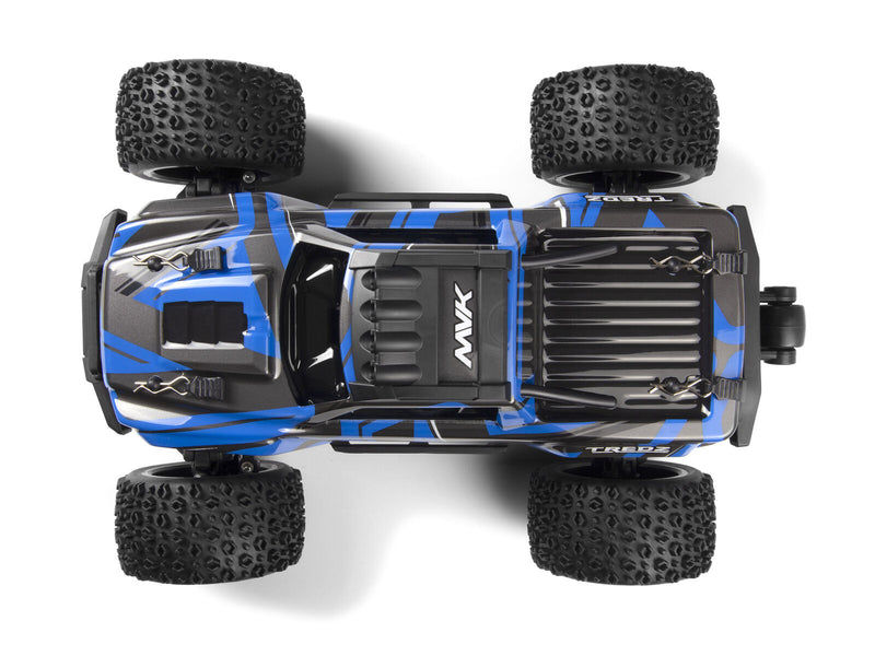 Maverick 1/18 Atom AT1 4WD RTR RC Monster Truck - Blue MV150565