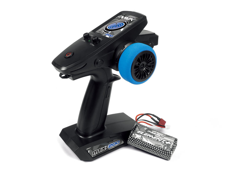 Maverick 1/18 Atom AT1 4WD RTR RC Monster Truck - Blue MV150565