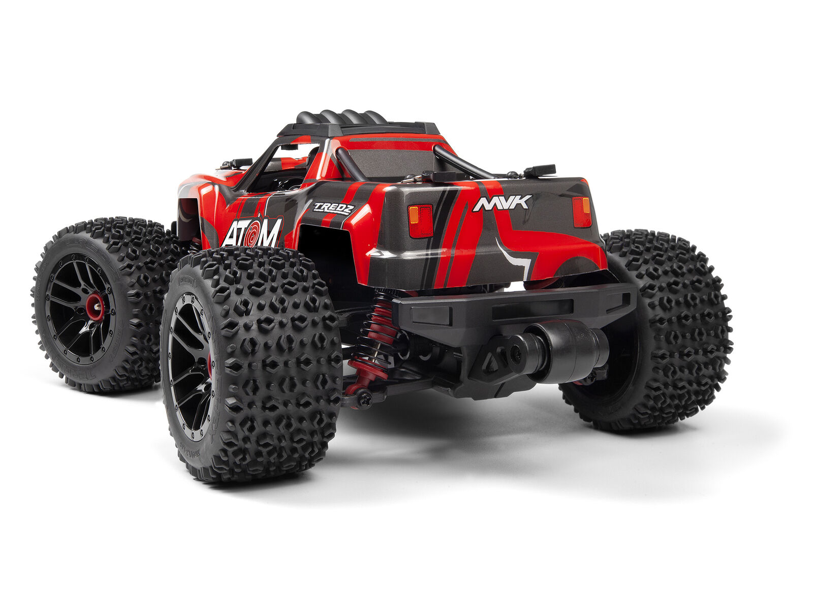 Maverick 1/18 Atom AT1 4WD RTR RC Monster Truck - Red MV150566