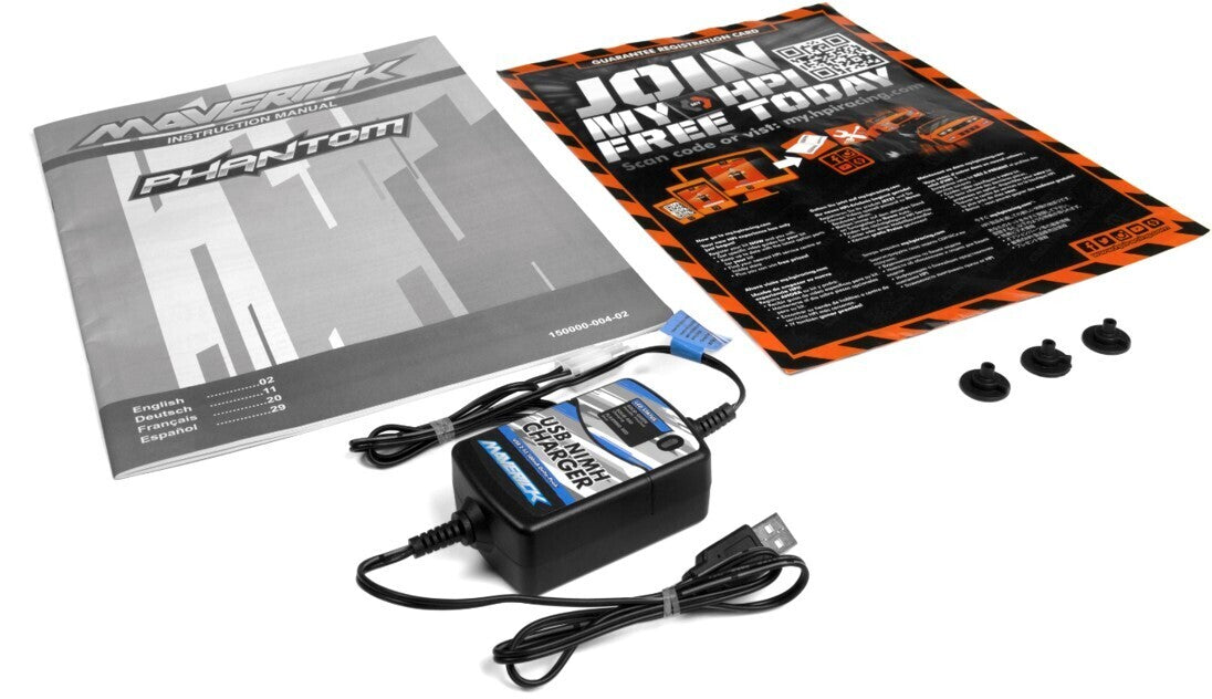 MV150603 Maverick Phantom MT 1/10 RTR Monster Truck 150603 Maverick