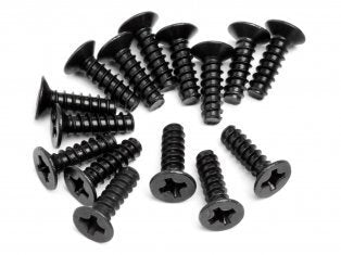 MV22052 Maverick Countersunk Cross Head Self-Tapping Screw M3X10Mm (15Pcs) [MV22052]