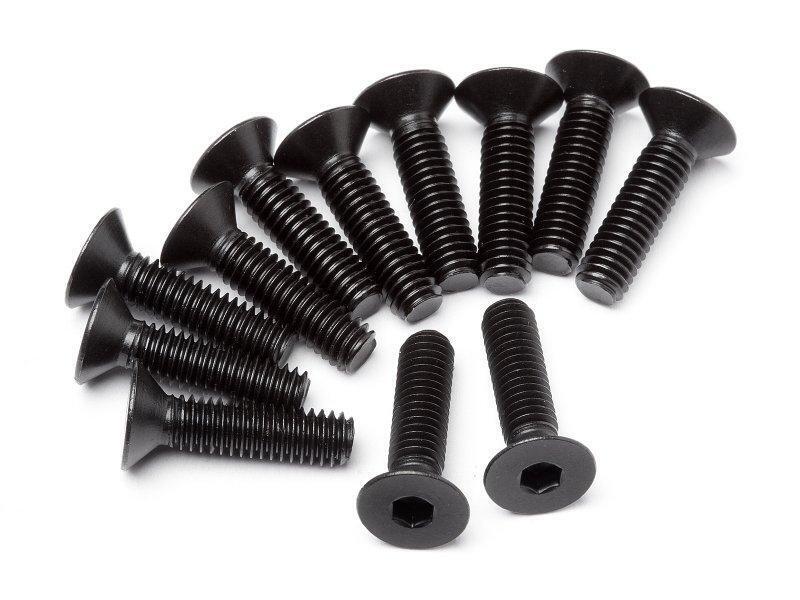 MV24072 Maverick Flat Head Screw M4X16mm 12 Pcs [MV24072] Maverick