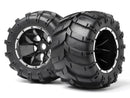 MV24107 Maverick MV24107 Mounted Wheels and Tyres 2 Pcs (Blackout MT) Maverick