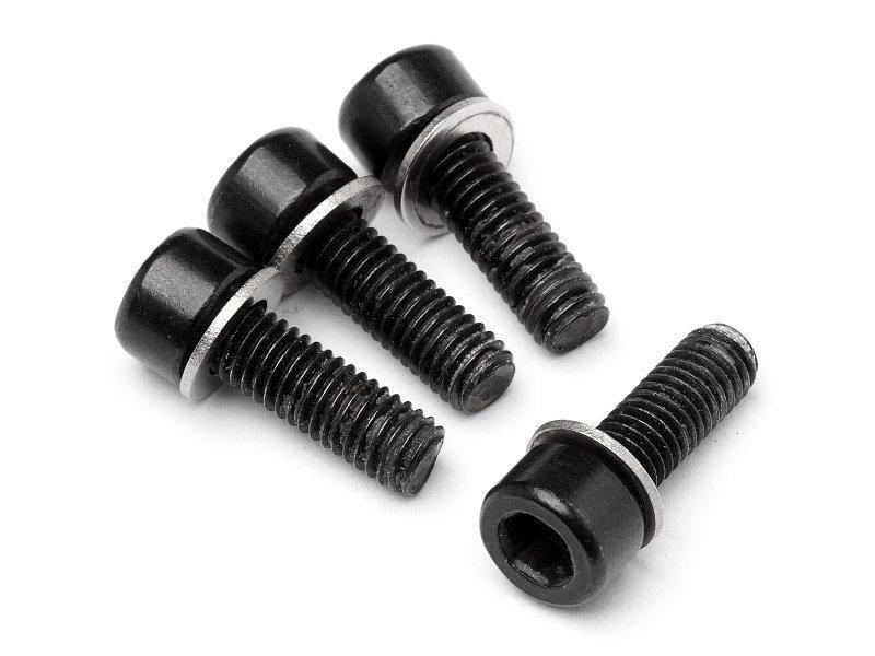 MV24151 Maverick Cap Head Screw M5X15mm 4 Pcs ME - 243 (Blackout) [MV24151] Maverick