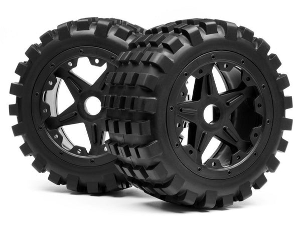 MV24173 Maverick Blackout XB Mounted Wheel and Tyre Set (Rear) PR [MV24173]