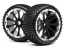 MV24180 Maverick Blackout ST Mounted Wheel and Tyre PR [MV24180] Maverick