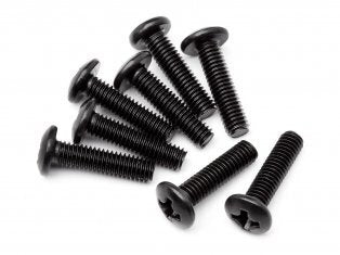 MV25035 Maverick Button Head Screw M3X12 (8Pcs) [MV25035] Maverick