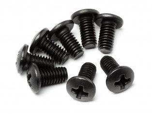 MV25038 Maverick Button Head Screw M4X8 (8Pcs) [MV25038] Maverick