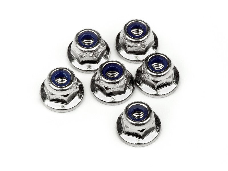 MV28041 Maverick Flanged Lock Nut M3 6Pcs [MV28041]