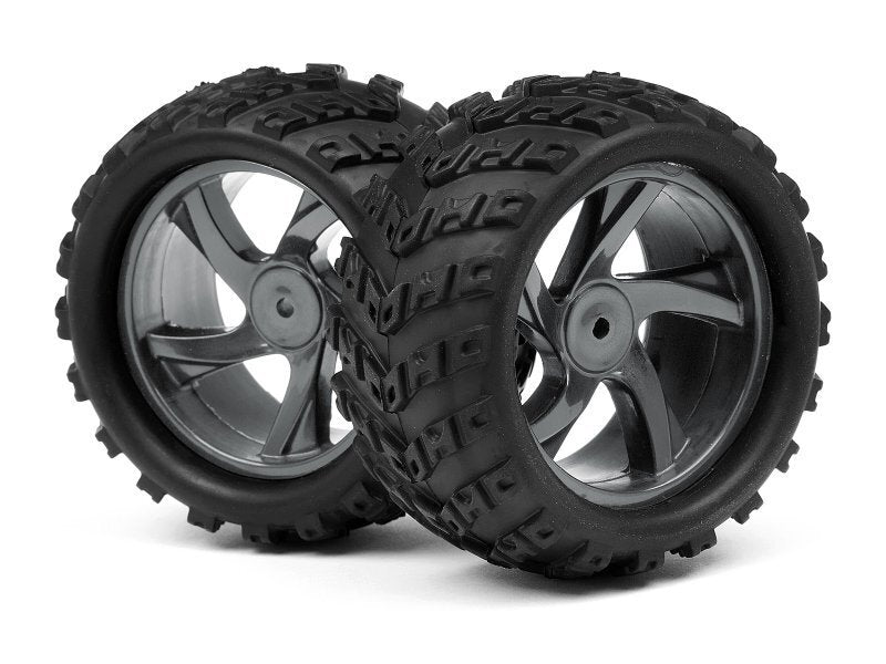 MV28055 Maverick 1/18 Monster Truck Wheel & Tyre Assembly (Ion MT) [MV28055] Maverick