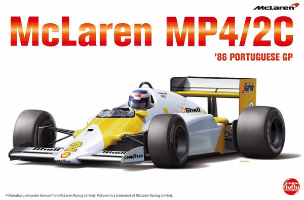 NU-20001 NuNu 1/24 MP4/2C GP Portugal 1986 Plastic Model Kit